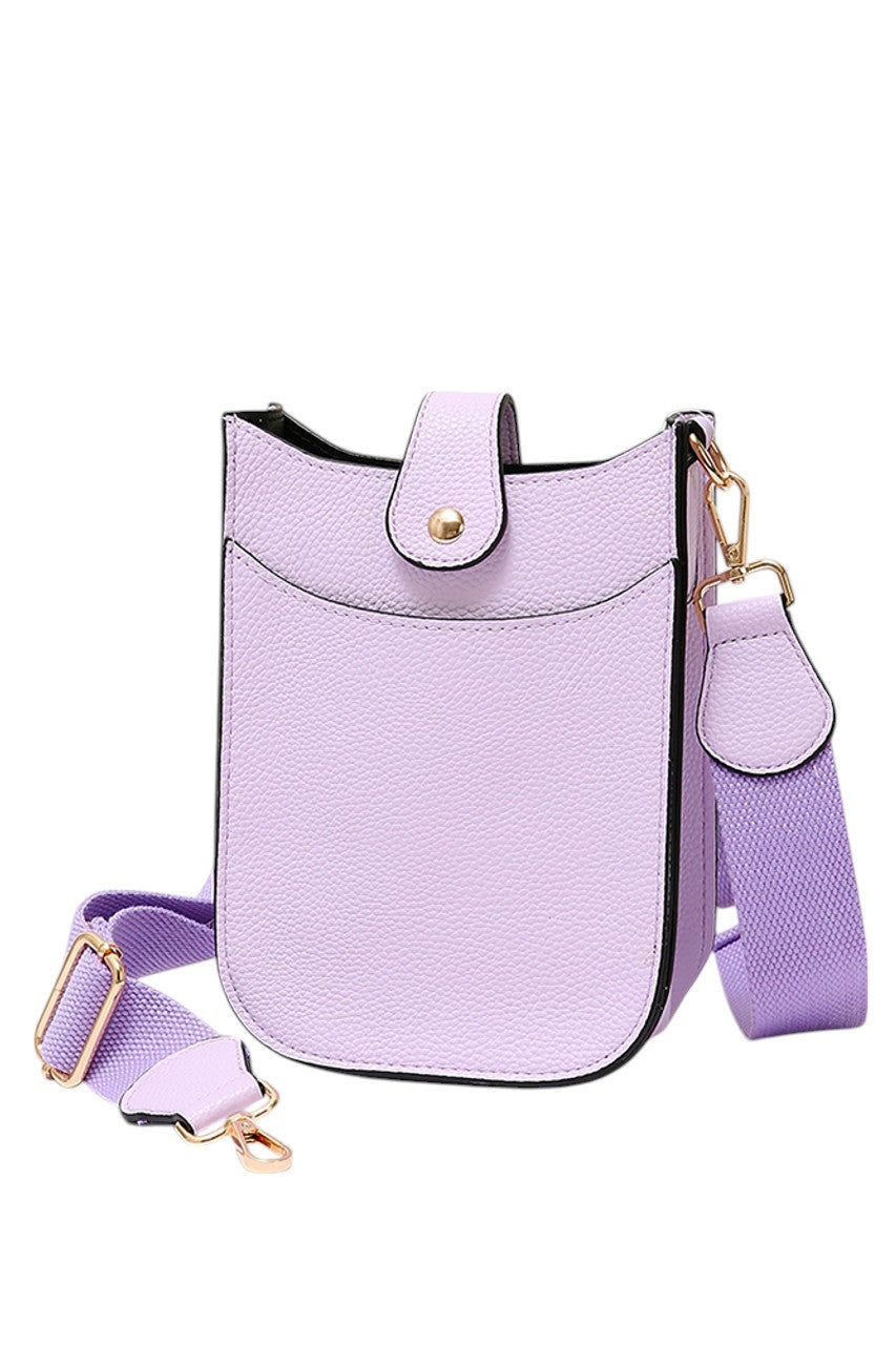 Mini PU Cellphone Cross Body Bag offers a sleek and practical solution for carrying your essentials. Crafted from durable PU leather, this design provides a lightweight yet sturdy protection that keeps your phone easily accessible. The adjustable crossbody strap ensures comfortable wear throughout the day, making it ideal for hands-free convenience during travel or daily errands. Its compact size fits most smartphones and small personal items, combining style with functionality for the modern user. 