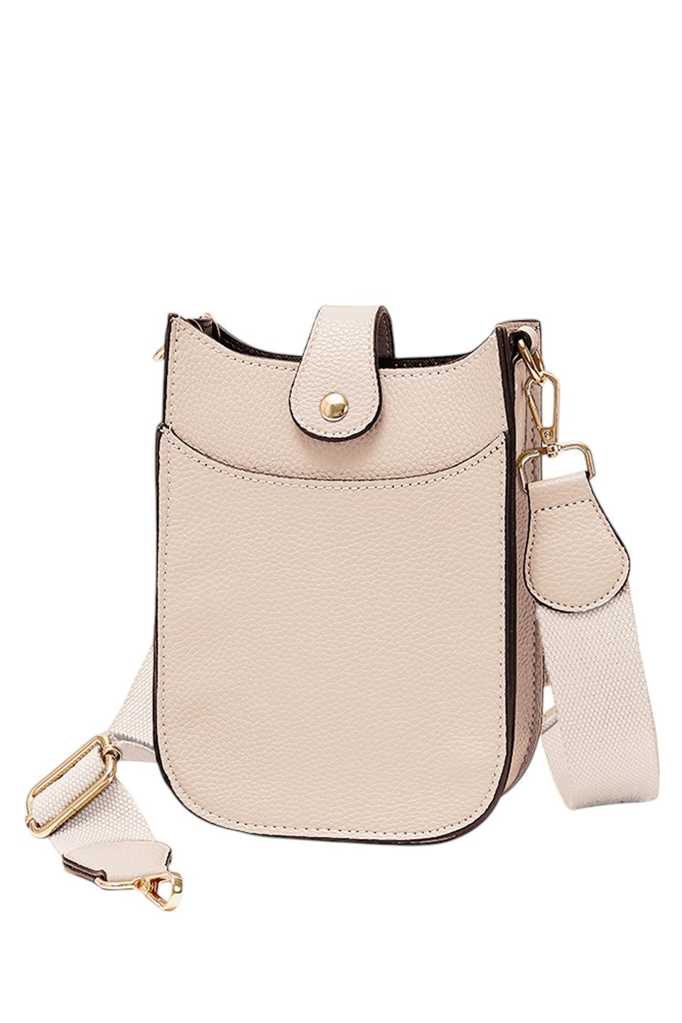 Mini PU Cellphone Cross Body Bag offers a sleek and practical solution for carrying your essentials. Crafted from durable PU leather, this design provides a lightweight yet sturdy protection that keeps your phone easily accessible. The adjustable crossbody strap ensures comfortable wear throughout the day, making it ideal for hands-free convenience during travel or daily errands. Its compact size fits most smartphones and small personal items, combining style with functionality for the modern user. 