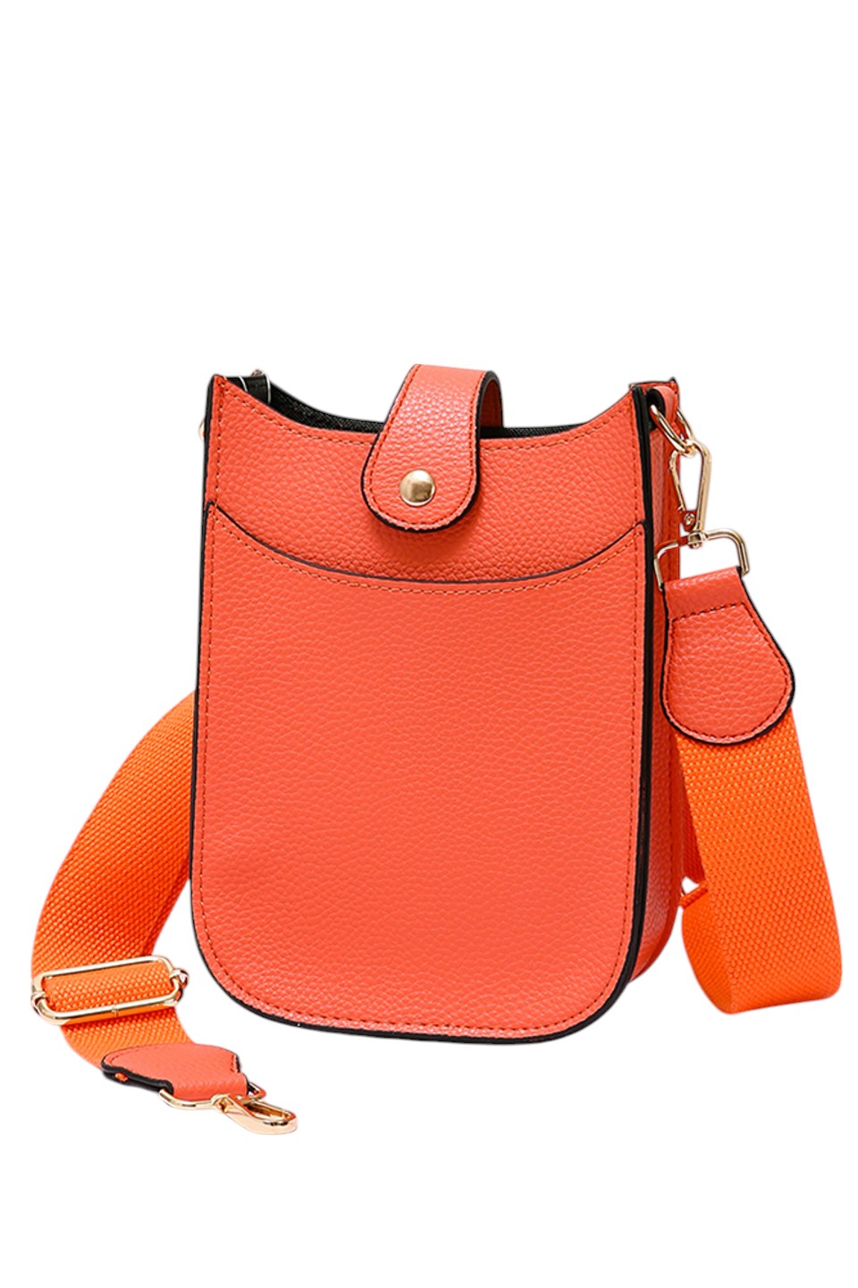 Mini PU Cellphone Cross Body Bag offers a sleek and practical solution for carrying your essentials. Crafted from durable PU leather, this design provides a lightweight yet sturdy protection that keeps your phone easily accessible. The adjustable crossbody strap ensures comfortable wear throughout the day, making it ideal for hands-free convenience during travel or daily errands. Its compact size fits most smartphones and small personal items, combining style with functionality for the modern user. 