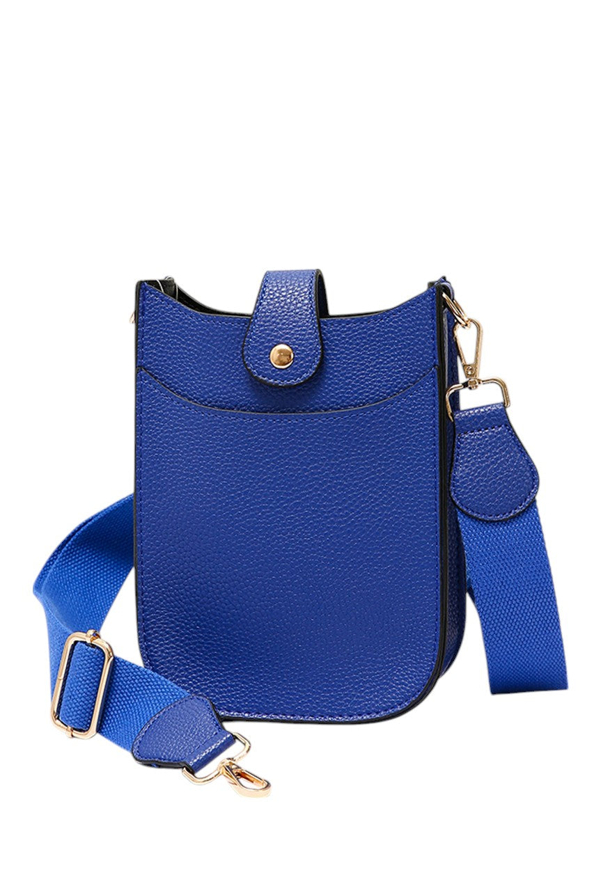 Mini PU Cellphone Cross Body Bag offers a sleek and practical solution for carrying your essentials. Crafted from durable PU leather, this design provides a lightweight yet sturdy protection that keeps your phone easily accessible. The adjustable crossbody strap ensures comfortable wear throughout the day, making it ideal for hands-free convenience during travel or daily errands. Its compact size fits most smartphones and small personal items, combining style with functionality for the modern user. 