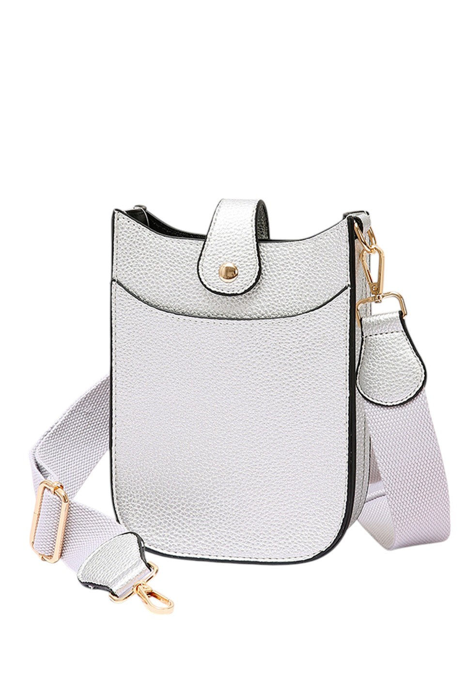 Mini PU Cellphone Cross Body Bag offers a sleek and practical solution for carrying your essentials. Crafted from durable PU leather, this design provides a lightweight yet sturdy protection that keeps your phone easily accessible. The adjustable crossbody strap ensures comfortable wear throughout the day, making it ideal for hands-free convenience during travel or daily errands. Its compact size fits most smartphones and small personal items, combining style with functionality for the modern user. 