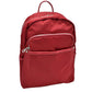 Red  Modern Vegan Long Lasting Nylon Backpack Multi Purpose Bag; Largely spaced, daily necessities can be put into this fashionable bag, take it to  school, work or a day trip, simple sophistication, dress to impress. Perfect Birthday Gift, Anniversary Gift, Thank you Gift, Nylon Style Backpack, School Bag, Fashion Bag