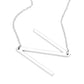 Silver N Monogram Metal Pendant Necklace. Beautifully crafted design adds a gorgeous glow to any outfit. Jewelry that fits your lifestyle! Perfect Birthday Gift, Anniversary Gift, Mother's Day Gift, Anniversary Gift, Graduation Gift, Prom Jewelry, Just Because Gift, Thank you Gift.
