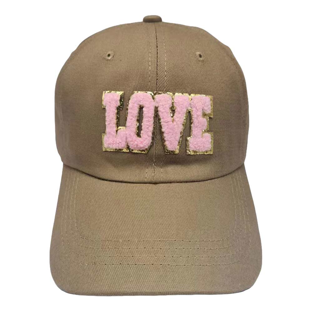 Neutral Love Message Baseball Cap, this stylish cap is made from lightweight yet durable fabric for all-day comfort. Its adjustable closure ensures the perfect fit and the classic six-panel design with breathable eyelets keeps you feeling cool. Celebrate your love with this stylish cap!