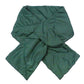 Green Padding Oblong Pull Through Scarf, delicate, warm, on trend & fabulous, a luxe addition to any cold-weather ensemble. Great for daily wear in the cold winter to protect you against chill, classic infinity-style scarf & amps up the glamour with plush material that feels amazing snuggled up against your cheeks.