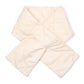 Ivory Padding Oblong Pull Through Scarf, delicate, warm, on trend & fabulous, a luxe addition to any cold-weather ensemble. Great for daily wear in the cold winter to protect you against chill, classic infinity-style scarf & amps up the glamour with plush material that feels amazing snuggled up against your cheeks.
