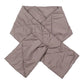 Taupe Padding Oblong Pull Through Scarf, delicate, warm, on trend & fabulous, a luxe addition to any cold-weather ensemble. Great for daily wear in the cold winter to protect you against chill, classic infinity-style scarf & amps up the glamour with plush material that feels amazing snuggled up against your cheeks.