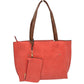 The Soft PU Vegan Leather 2 in-1 Tote Crossbody Handbag with Detachable Wristlet Coin Purse, Best Seller Tote, Handbag has plenty of room to fit all your items, available in a few colours. Handbag also comes with a removable insert bag that doubles as lining to the bag or can be removed and worn as a crossbody bag. This 2 in 1 tote bag is just what the boss lady needs