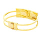 Red, White & Blue Crystal Pave American Flag Hinged Bracelet, add a statemnt to your outfit with this beautiful accessory. It’s set in beautiful crystal stones in our patriotic vibrant colors. Perfect of any time day/night, ideal for election day, national holidays, show your love for this country with some sparkle. 