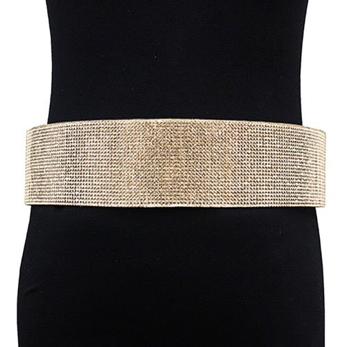 Gold Rhinestone Pave Embellished Metal Waist Belt Glamorous Rhinestone Belt, luminous crystals add luxurious shine to this eye-catching rhinestone belt, dare to dazzle with this radiant accessory, coordinates with any ensemble, ideal for Bride, Wedding, Prom, Sweet 16, Quinceanera, Graduation, Party, Cocktail. Perfect Gift.