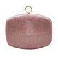 Rose Gold Clasp Closure Shimmery Evening Clutch Bag, This high quality evening clutch is both unique and stylish. perfect for money, credit cards, keys or coins, comes with a wristlet for easy carrying, light and simple. Look like the ultimate fashionista carrying this trendy Shimmery Evening Clutch Bag!