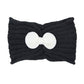 Black Soft Knit Accented Plush Bow Detailed Warm Winter Headband Ear Warmer, soft & fuzzy ear warmer headband will shield your ears from wintry cold weather ensures all day comfort, shimmery headband creates trendy look, toasty & fashionable. Perfect Gift Birthday, Holiday, Christmas, Stocking Stuffer, Anniversary, Loved One