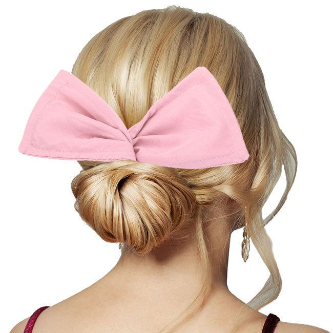 Pink Solid Color Deft Bun Maker Hair Band. Deft Bun Maker Hair Band making you feel extra glamorous. Push back your hair with this pretty Bun Maker Hair Band, add a pop of color to any plain outfit! Be ready to receive compliments. Be the ultimate trendsetter wearing this chic headband with all your stylish outfits!