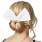 White Solid Color Deft Bun Maker Hair Band. Deft Bun Maker Hair Band making you feel extra glamorous. Push back your hair with this pretty Bun Maker Hair Band, add a pop of color to any plain outfit! Be ready to receive compliments. Be the ultimate trendsetter wearing this chic headband with all your stylish outfits!