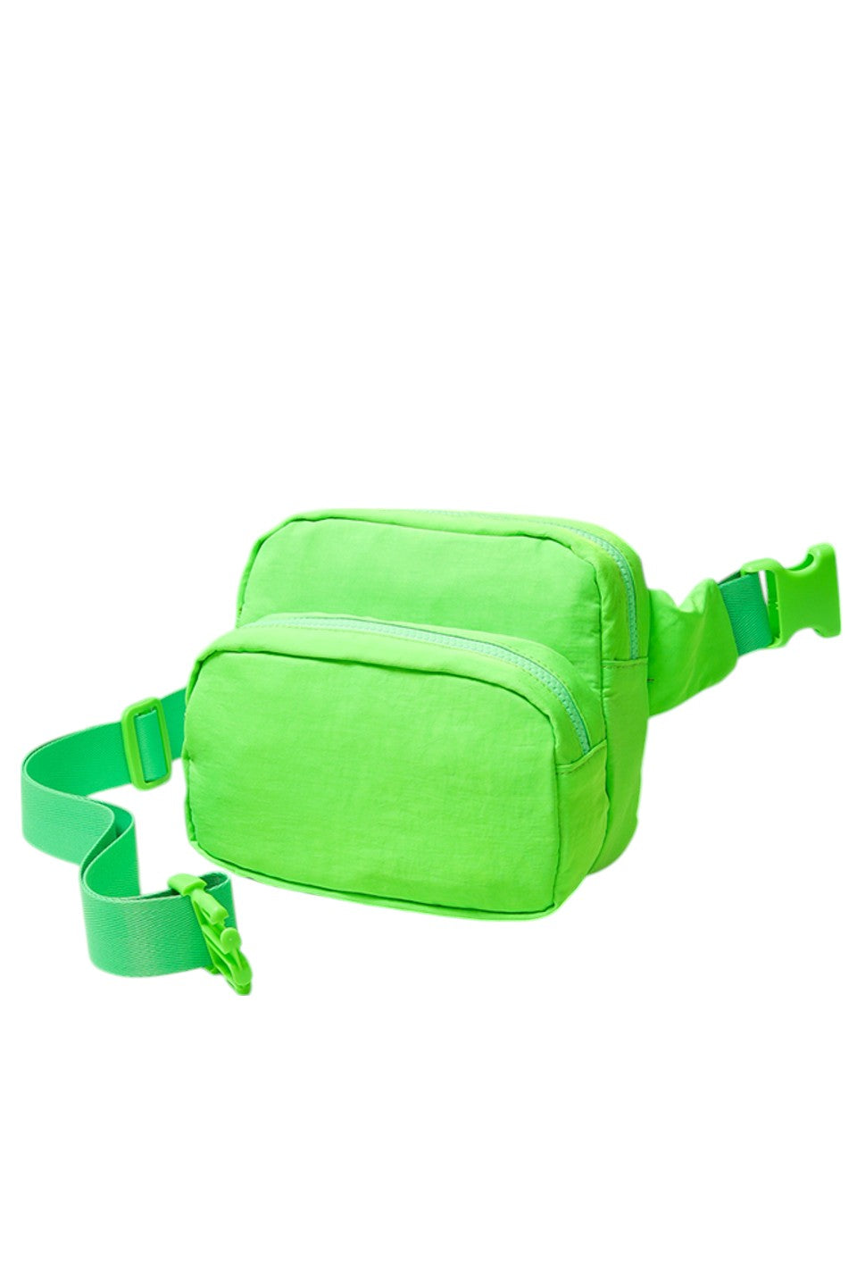Solid Double Zipper Fanny Pack offers practical organization with two separate compartments, allowing you to store essentials while keeping them easily accessible and secure. Its durable construction ensures long-lasting use, making it ideal for travel, outdoor activities, or daily errands. The adjustable strap provides a comfortable fit, combining convenience and functionality in a sleek, minimalist design.