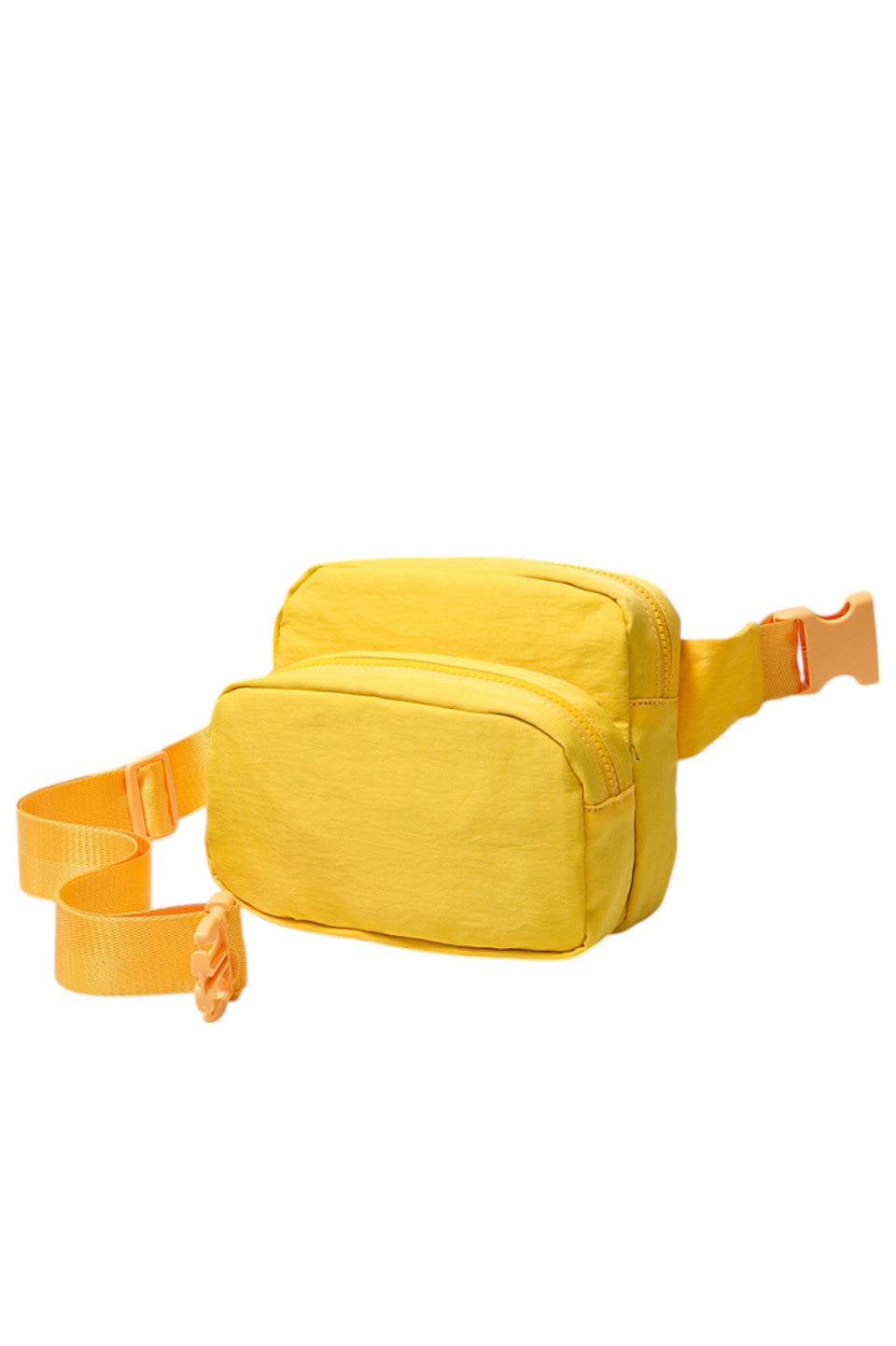 Solid Double Zipper Fanny Pack offers practical organization with two separate compartments, allowing you to store essentials while keeping them easily accessible and secure. Its durable construction ensures long-lasting use, making it ideal for travel, outdoor activities, or daily errands. The adjustable strap provides a comfortable fit, combining convenience and functionality in a sleek, minimalist design.