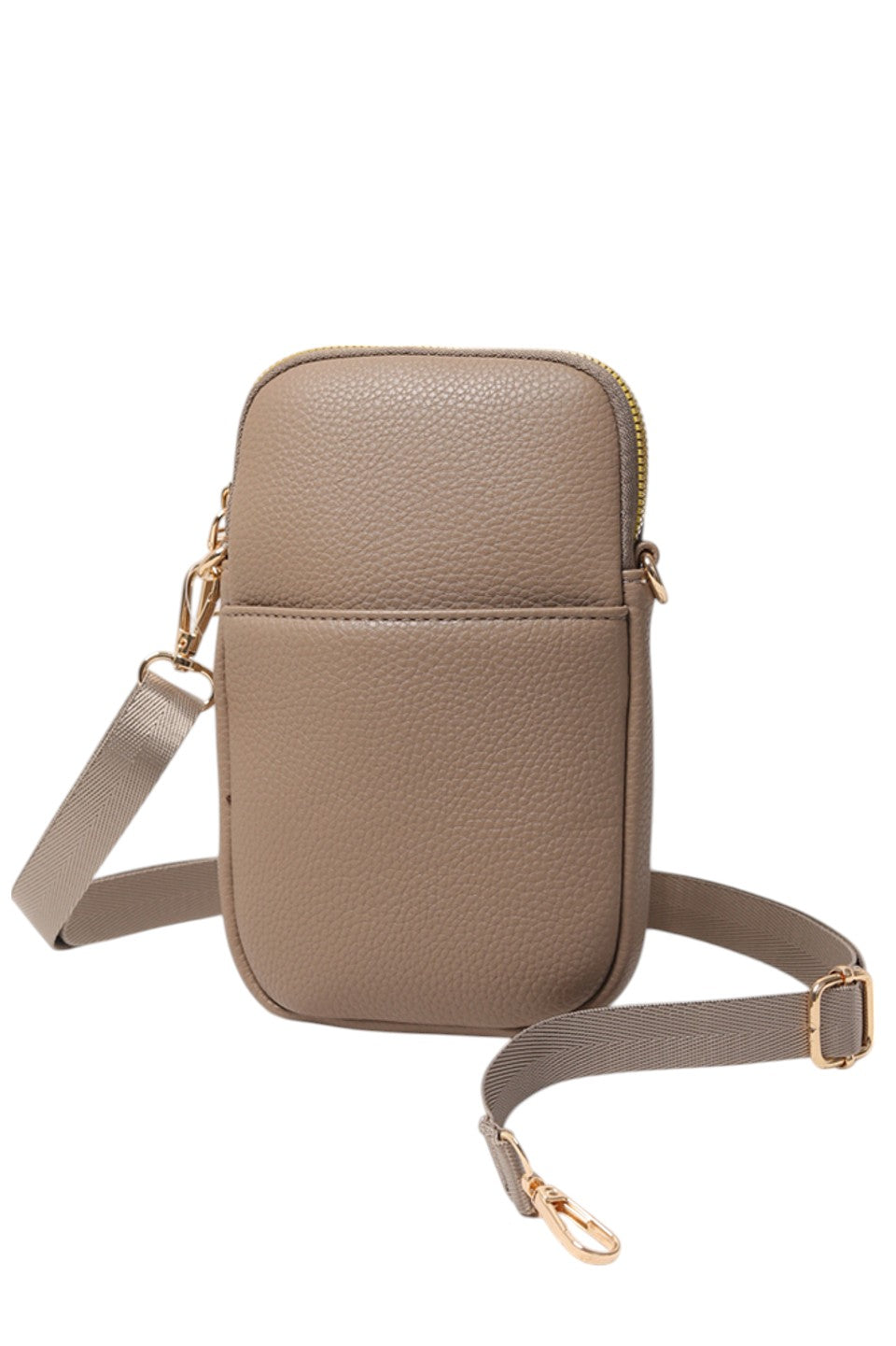 Solid PU Cell Phone Strap Bag offers a sleek and durable solution for carrying your phone hands-free. Crafted from high-quality PU leather, it combines style with practicality, providing secure storage and easy access. The adjustable strap ensures a comfortable fit, making it ideal for daily use or travel. Its minimalist design complements any outfit while protecting your device from scratches and minor impacts. Perfect for those seeking convenience without compromising on elegance. 