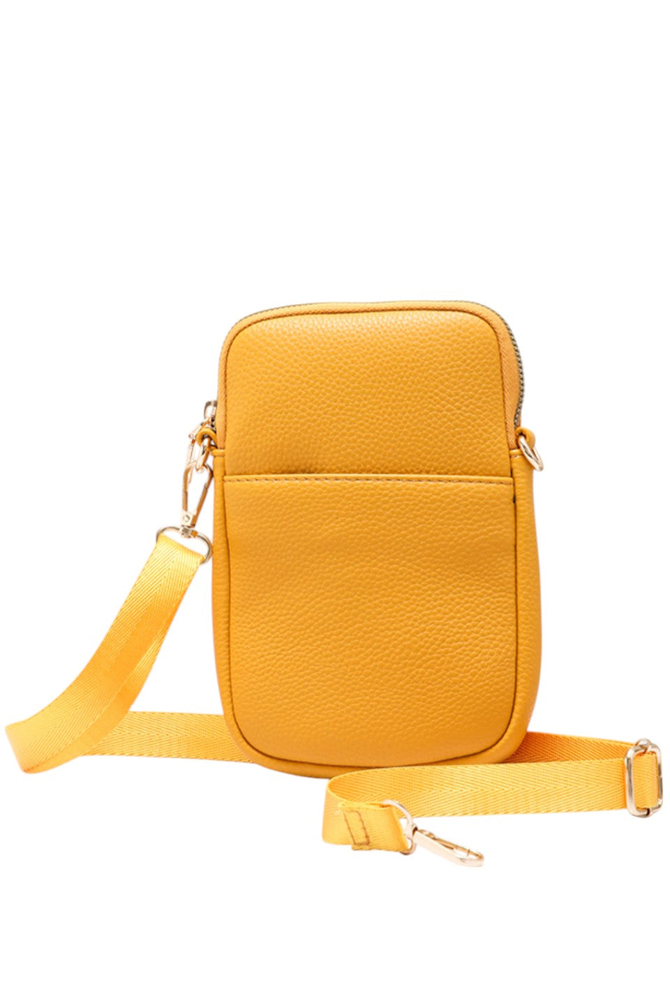 Solid PU Cell Phone Strap Bag offers a sleek and durable solution for carrying your phone hands-free. Crafted from high-quality PU leather, it combines style with practicality, providing secure storage and easy access. The adjustable strap ensures a comfortable fit, making it ideal for daily use or travel. Its minimalist design complements any outfit while protecting your device from scratches and minor impacts. Perfect for those seeking convenience without compromising on elegance. 