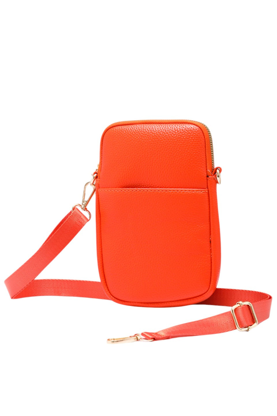 Solid PU Cell Phone Strap Bag offers a sleek and durable solution for carrying your phone hands-free. Crafted from high-quality PU leather, it combines style with practicality, providing secure storage and easy access. The adjustable strap ensures a comfortable fit, making it ideal for daily use or travel. Its minimalist design complements any outfit while protecting your device from scratches and minor impacts. Perfect for those seeking convenience without compromising on elegance. 