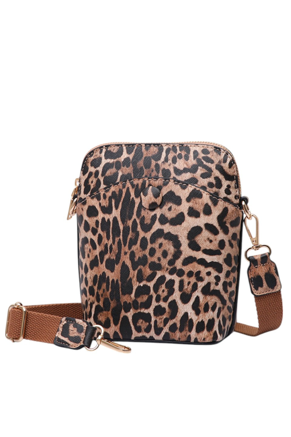 Solid PU Mini Crossbody Bag combines durability with a sleek design, crafted from high-quality polyurethane for a lightweight yet sturdy feel. Its compact size offers convenient hands-free carrying, ideal for daily essentials. The adjustable strap ensures a customized fit, making it perfect for on-the-go use without compromising style or functionality. 