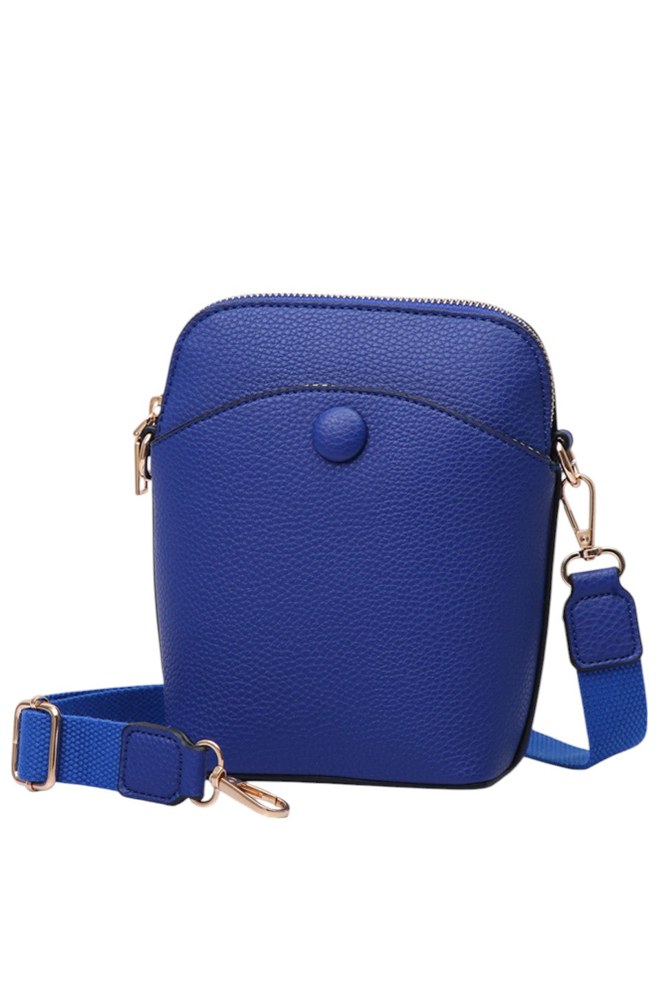 Solid PU Mini Crossbody Bag combines durability with a sleek design, crafted from high-quality polyurethane for a lightweight yet sturdy feel. Its compact size offers convenient hands-free carrying, ideal for daily essentials. The adjustable strap ensures a customized fit, making it perfect for on-the-go use without compromising style or functionality. 