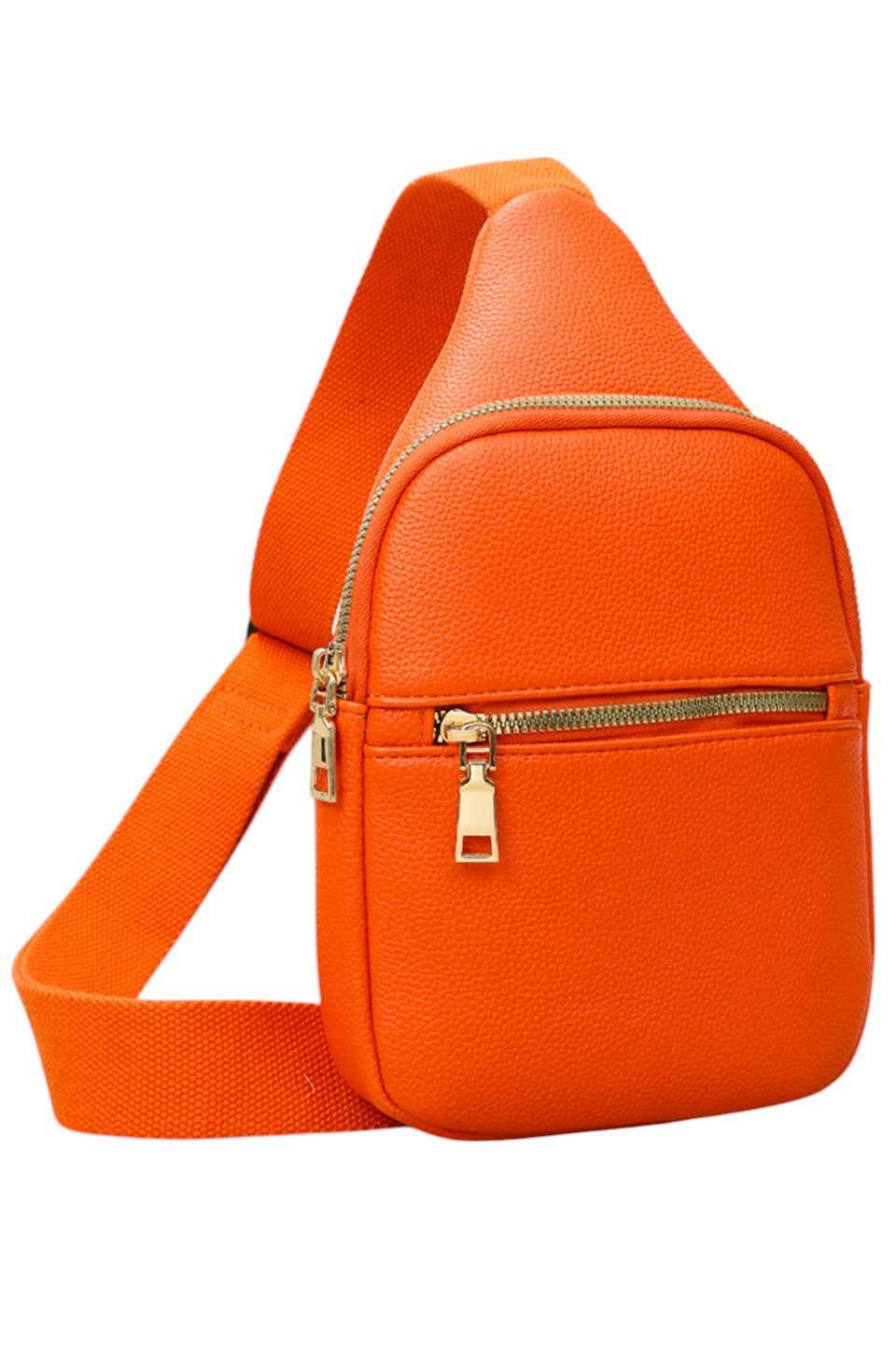 Solid PU Sling Bag combines durability with sleek design, crafted from high-quality polyurethane for a lightweight yet sturdy feel. Its compact size and adjustable strap offer comfortable, hands-free carrying, making it ideal for daily use or travel. The bag’s minimalist style ensures versatility, complementing various outfits while securely holding essentials. Perfect for those seeking a practical and stylish accessory with expert craftsmanship.