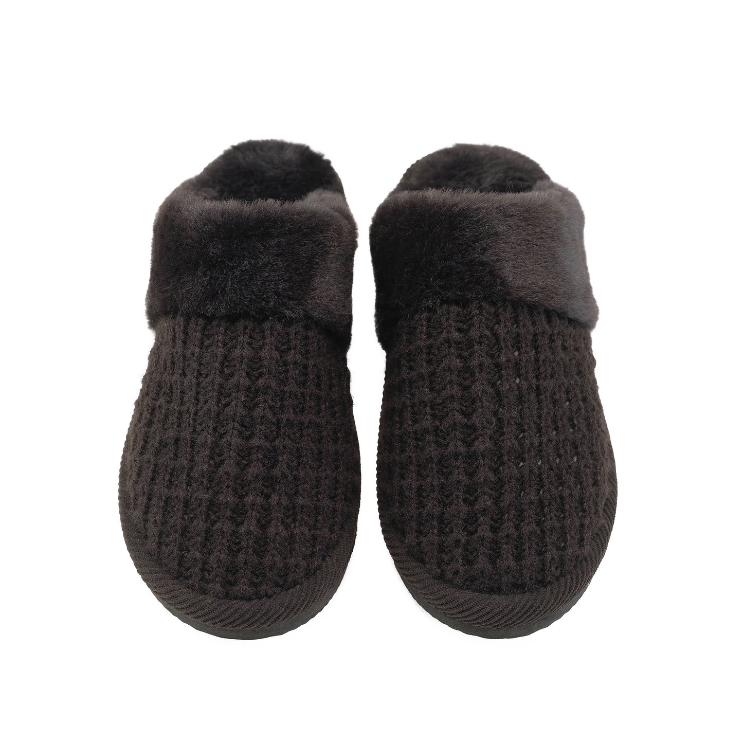 C.C Waffle Knitted Slippers