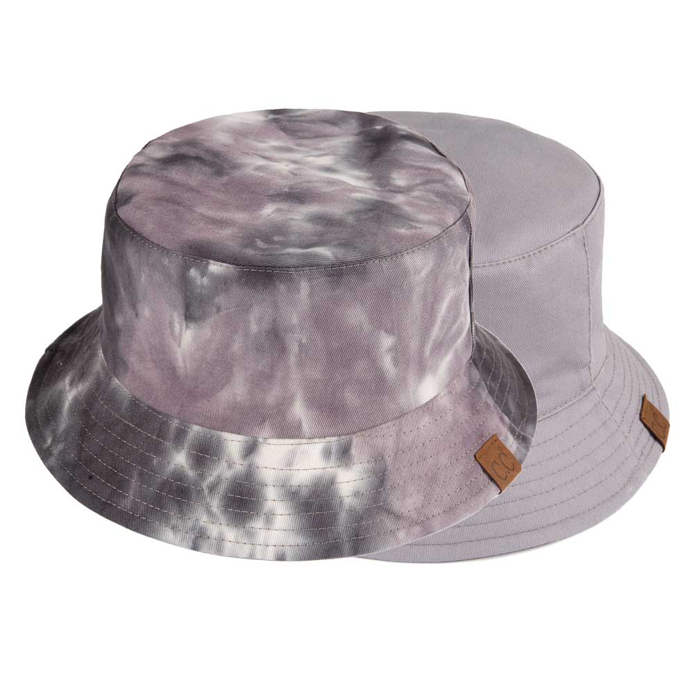 C.C Cotton Reversible Tie Dyed Bucket Hat 100% Cotton