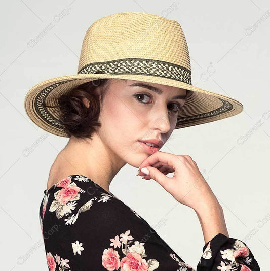 C.C Braid Paper Hats - Panama Hats