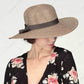 C.C Brim Hat With Tassel Band 88% Paper Straw 12% Polyester