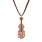 Copper Suede Metal Guitar Pendant Necklace, Get ready with these Metal Guitar Pendant Necklace, put on a pop of color to complete your ensemble. Perfect for adding just the right amount of shimmer & shine and a touch of class to special events. Perfect Birthday Gift, Anniversary Gift, Mother's Day Gift, Graduation Gift.