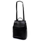 Vegan Backpack Best Seller - Modern Chic Vegan Long-lasting Faux Leather Backpack Convertible Bag, largely spaced, daily necessities can be put into this fashionable bag, take it to  school, work or a day trip, simple sophistication, dress to impress. Perfect Birthday Gift, Anniversary Gift, Thank you Gift, Vegan Convertible Backpack