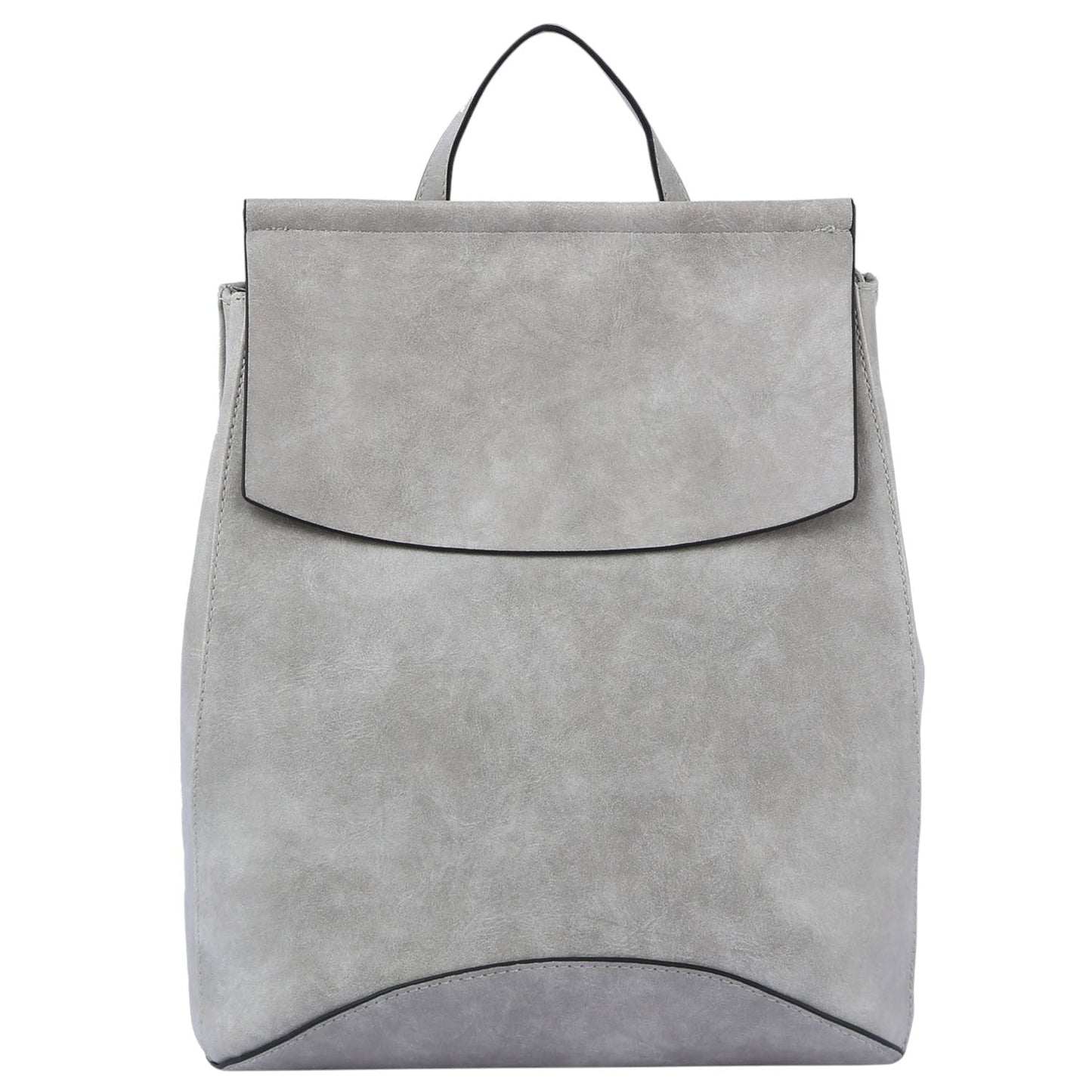 Vegan Backpack Best Seller - Modern Chic Vegan Long-lasting Faux Leather Backpack Convertible Bag, largely spaced, daily necessities can be put into this fashionable bag, take it to  school, work or a day trip, simple sophistication, dress to impress. Perfect Birthday Gift, Anniversary Gift, Thank you Gift, Vegan Convertible Backpack