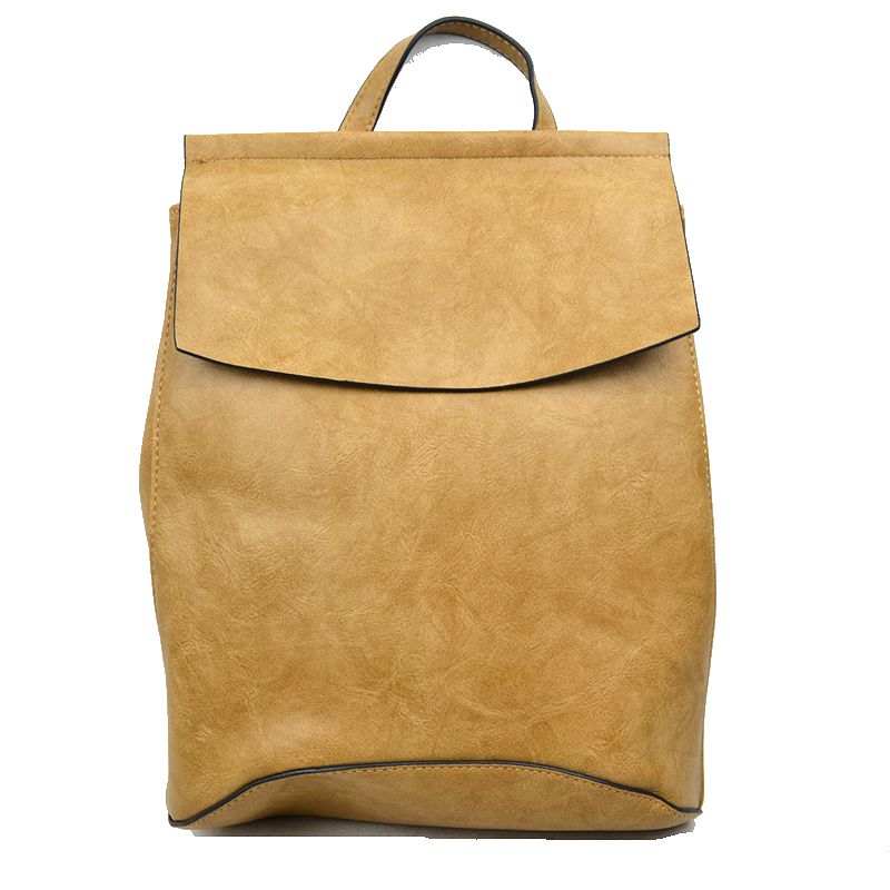 Taupe Vegan Backpack Best Seller - Modern Chic Vegan Long-lasting Faux Leather Backpack Convertible Bag, largely spaced, daily necessities can be put into this fashionable bag, take it to  school, work or a day trip, simple sophistication, dress to impress. Perfect Birthday Gift, Anniversary Gift, Thank you Gift, Vegan Convertible Backpack