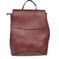 Vegan Backpack Best Seller - Modern Chic Vegan Long-lasting Faux Leather Backpack Convertible Bag, largely spaced, daily necessities can be put into this fashionable bag, take it to  school, work or a day trip, simple sophistication, dress to impress. Perfect Birthday Gift, Anniversary Gift, Thank you Gift, Vegan Convertible Backpack