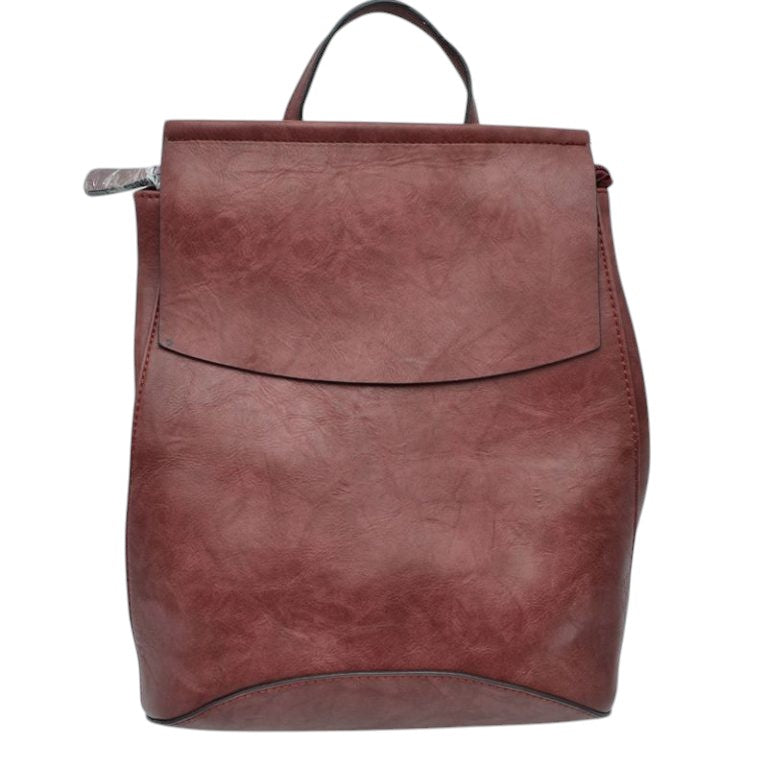 Vegan Backpack Best Seller - Modern Chic Vegan Long-lasting Faux Leather Backpack Convertible Bag, largely spaced, daily necessities can be put into this fashionable bag, take it to  school, work or a day trip, simple sophistication, dress to impress. Perfect Birthday Gift, Anniversary Gift, Thank you Gift, Vegan Convertible Backpack