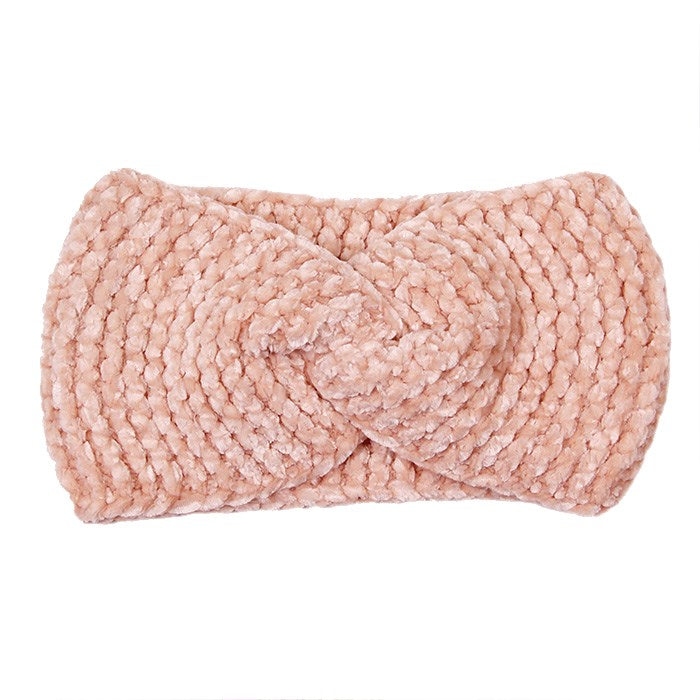 ComfyTwisted Solid Knit Earmuff Headband Ear Warmer, soft will shield your ears from cold winter weather ensuring all day comfort, knotted headband creates a cozy, trendy look, both comfy and fashionabler. These are so soft and toasty you’ll want to wear them everywhere. Black, Olive, Burgundy, White; 100% Acrylic;