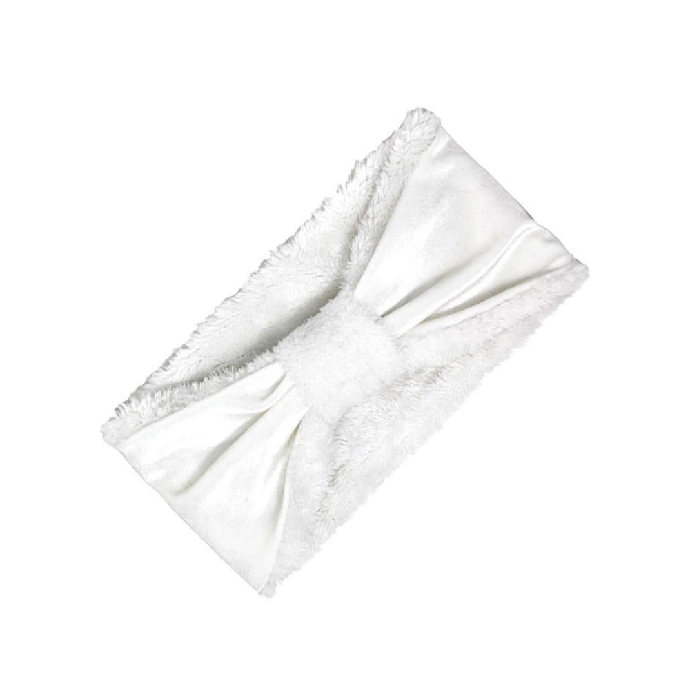 White Velvet Knotted Earmuff White Faux Fur Earmuff White Velvet Faux Fur Headband Ear Warmer, will shield your ears from cold weather, knotted headband creates a cozy, classic look, both comfy and fashionable, so toasty you’ll want to wear them everywhere. Great Gift Birthday, Christmas, Holiday & ideal for those who don't like hats!