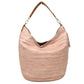 Best Seller - Vegan Long-lasting Striped Patch Faux Leather Shoulder Bag Hobo Tote, largely spaced, keep your essentials safe while having standout style, classic, you can take it to a school, work or a day trip, simple sophistication, coordinate with any ensemble from business casual to everyday wear. Perfect Gift for her