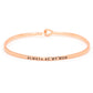 "Always be my mom" Elegant Thin Metal Hook Bracelet, wear with your favorite tops & dresses all year round! Let mom how much she is loved and appreciated. This piece is versatile & goes with practically anything! This inspirational bracelet makes a great gift for Birthday, Mother's Day Gift, Just Because, Thank you!  Regalo del dia de las Madres, Para Mama, Regalo Abuela