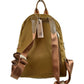 Khaki Modern Vegan Long Lasting Nylon Backpack Multi Purpose Bag; Largely spaced, daily necessities can be put into this fashionable bag, take it to  school, work or a day trip, simple sophistication, dress to impress. Perfect Birthday Gift, Anniversary Gift, Thank you Gift, Nylon Style Backpack, School Bag, Fashion Bag