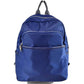 Navy Blue Modern Vegan Long Lasting Nylon Backpack Multi Purpose Bag; Largely spaced, daily necessities can be put into this fashionable bag, take it to  school, work or a day trip, simple sophistication, dress to impress. Perfect Birthday Gift, Anniversary Gift, Thank you Gift, Nylon Style Backpack, School Bag, Fashion Bag