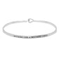 "Nothing like a Mother's Love" Thin Metal Hook Bracelet, wear with your favorite tops & dresses all year round! Let mom how much she is loved and appreciated. This piece is versatile & goes with practically anything! Inspirational bracelet makes a great gift for Birthday, Mother's Day Gift, Just Because, Thank you! 