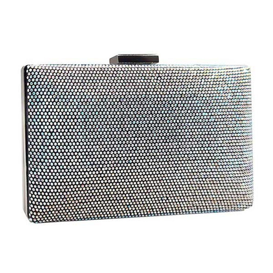 AB Black Shimmery Evening Clutch Bag. Look like the ultimate fashionista with these Clutch Bag! Add something special to your outfit! This fashionable bag will be your new favorite accessory. Perfect Birthday Gift, Anniversary Gift, Mother's Day Gift, Graduation Gift, Thank You gift.