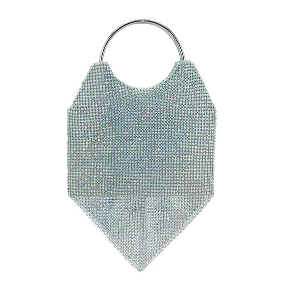 AB Shimmery Evening Tote Crossbody Bag. Look like the ultimate fashionista when carrying this small chic bag, great for when you need something small to carry or drop in your bag. Keep your keys handy & ready for opening doors as soon as you arrive. Perfect Birthday Gift, Anniversary Gift, Mother's Day Gift.