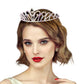 AB Silver Rhinestone Princess Tiara. Perfect for adding just the right amount of shimmer & shine, will add a touch of class, beauty and style to your wedding, prom, special events, embellished glass crystal to keep your hair sparkling all day & all night long. Perfect Birthday, Anniversary , Mother's Day, Graduation Gift.