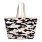Beige Camouflage Tote Bag, be gorgeous and make an individual statement of fashion with this beautiful tote bag. It will be your new favorite accessory to hold onto all your items altogether in one place. The top zipper keeps everything secure and safe. It's easy to carry, and lightweight to run errands or a night out on the town. It's an excellent gift for Birthdays, holidays, Christmas, New Year, etc. for your friends, family, and the persons you love and care for. Keep yourself gorgeous and trendy!