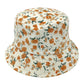 Beige Floral Printed Corduroy Bucket Hat, is a beautiful addition to your attire that will amp up your outlook to a greater extent. Before running out the door into the cool air, you‚Äö√Ñ√¥ll want to reach for this toasty beanie to keep you incredibly warm. Accessorize the fun way with this solid knit bucket hat. It's the autumnal touch you need to finish your outfit in style. Awesome winter gift accessory!