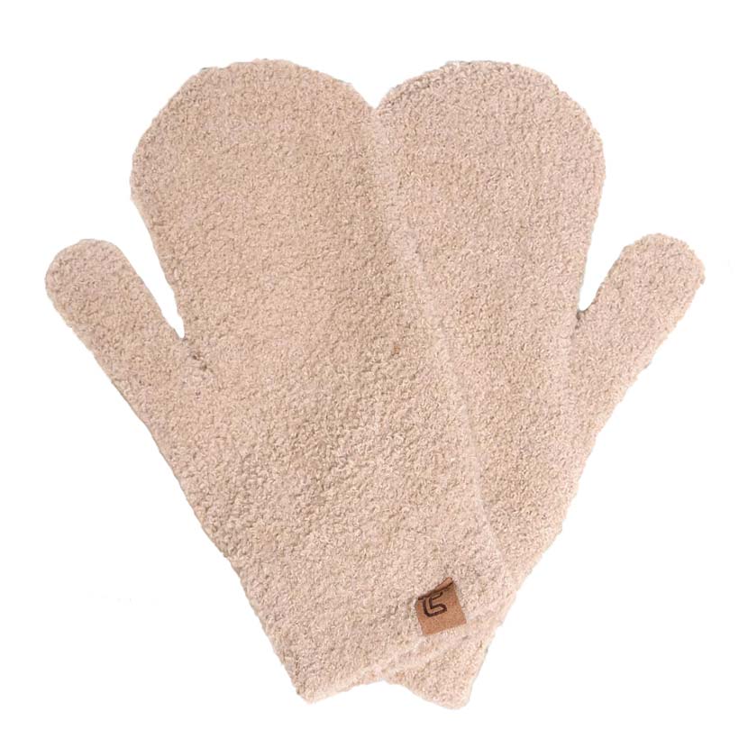 Beige Solid Color Mittens, are cute and beautifully designed with solid colors to match perfectly to complete your ensemble in a beautiful way. Keeps you absolutely warm and toasty on winter and cold days out. Different color variations give you the opportunity to choose the perfect pairs for yourself. Wear gloves or cover up as a mitten to make your outfit gorgeous with luxe. You will love these solid neutral colors.