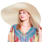 Beige Trendy Solid Straw Sun Hat, adds a great accent to your wardrobe, This elegant, timeless & classic Hat looks cool & fashionable. Perfect for that bad hair day, or simply casual everyday wear; Great gift for that fashionable on-trend friend. Perfect Gift Birthday, Holiday, Anniversary, Valentine's Day.